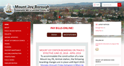 Desktop Screenshot of mountjoyborough.com